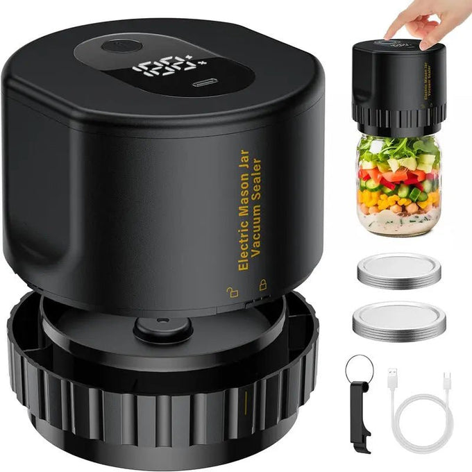 Mason jar vacuum sealer