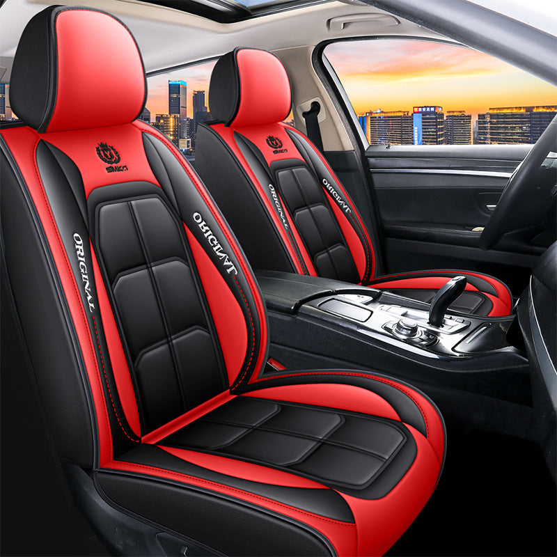 Premium Leather Car Seat Covers - Style & Protection!