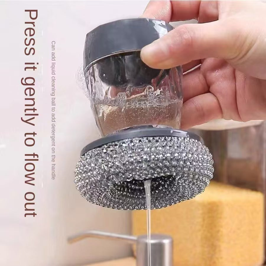 Soap Dispenser Steel Brush