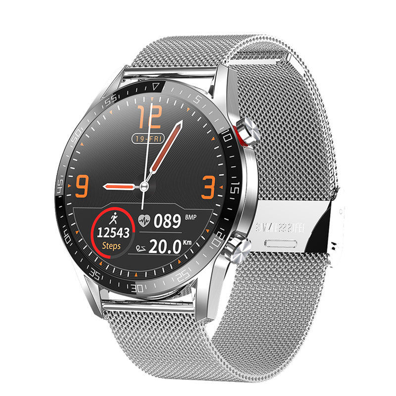 🔥Last Day Promotion - 50% OFF 🎁-New Smart Watch Hw20 Business Stainless Steel Strap Bluetooth Calling Smart Watch Waterproof Men ECG + Pp