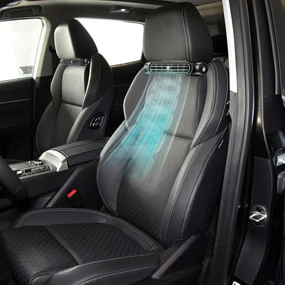 Car seat cooling fan