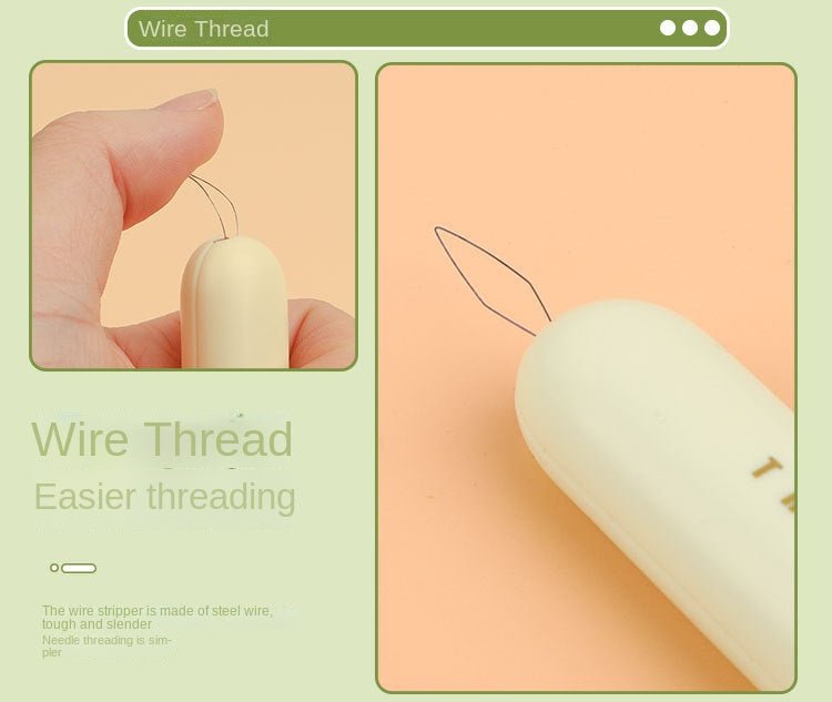 Needle Thread Thread Piercer New Household Unloader Thread Picking Machine For The Elderly Hand Sewing Tools Thread Piercing Artifact Threading