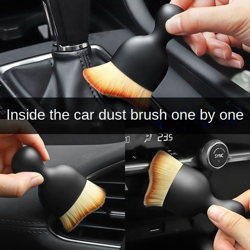 Car Interior Cleaning Tools Air Conditioning Air Outlet Cleaning Brush Car Soft Brush Car Gap Dust Removal Brush