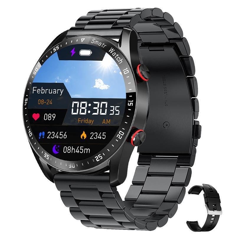 🔥Last Day Promotion - 50% OFF 🎁-New Smart Watch Hw20 Business Stainless Steel Strap Bluetooth Calling Smart Watch Waterproof Men ECG + Pp