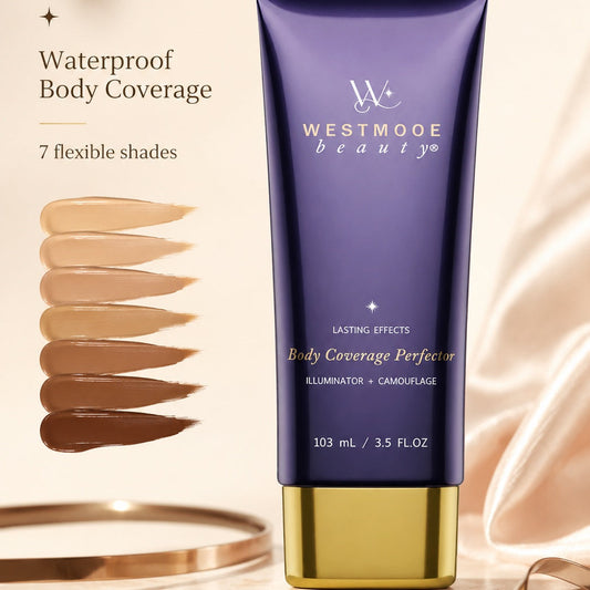 Waterproof Body Coverage Perfector product and shade lineup
