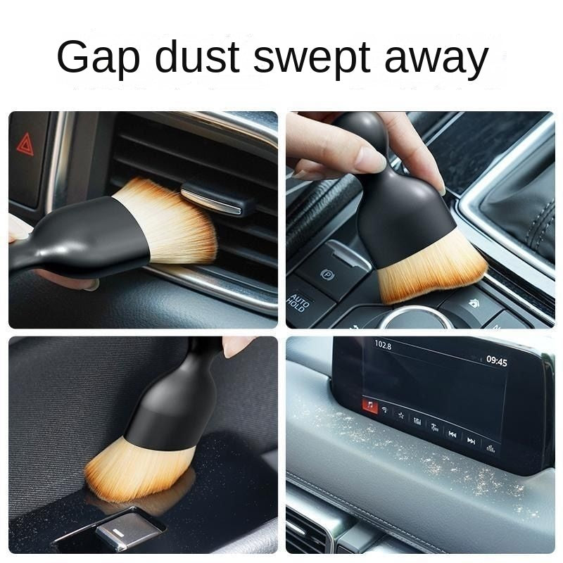 Car Interior Cleaning Tools Air Conditioning Air Outlet Cleaning Brush Car Soft Brush Car Gap Dust Removal Brush