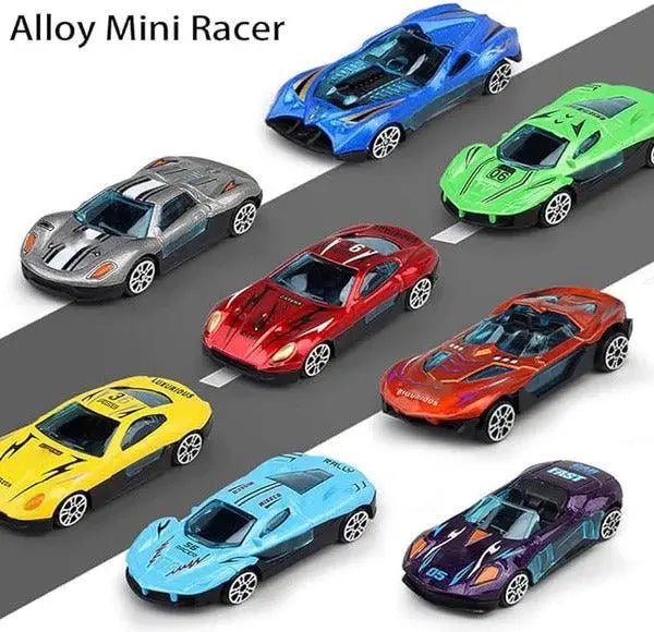 Catapulting Racing Track with Cars - alwinshop