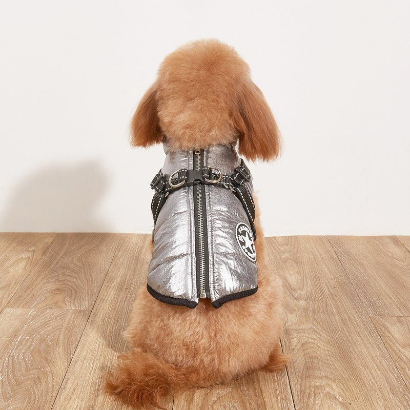 Waterproof & Warm & Night Reflective Dog Jacket Harness