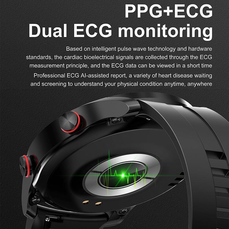 🔥Last Day Promotion - 50% OFF 🎁-New Smart Watch Hw20 Business Stainless Steel Strap Bluetooth Calling Smart Watch Waterproof Men ECG + Pp