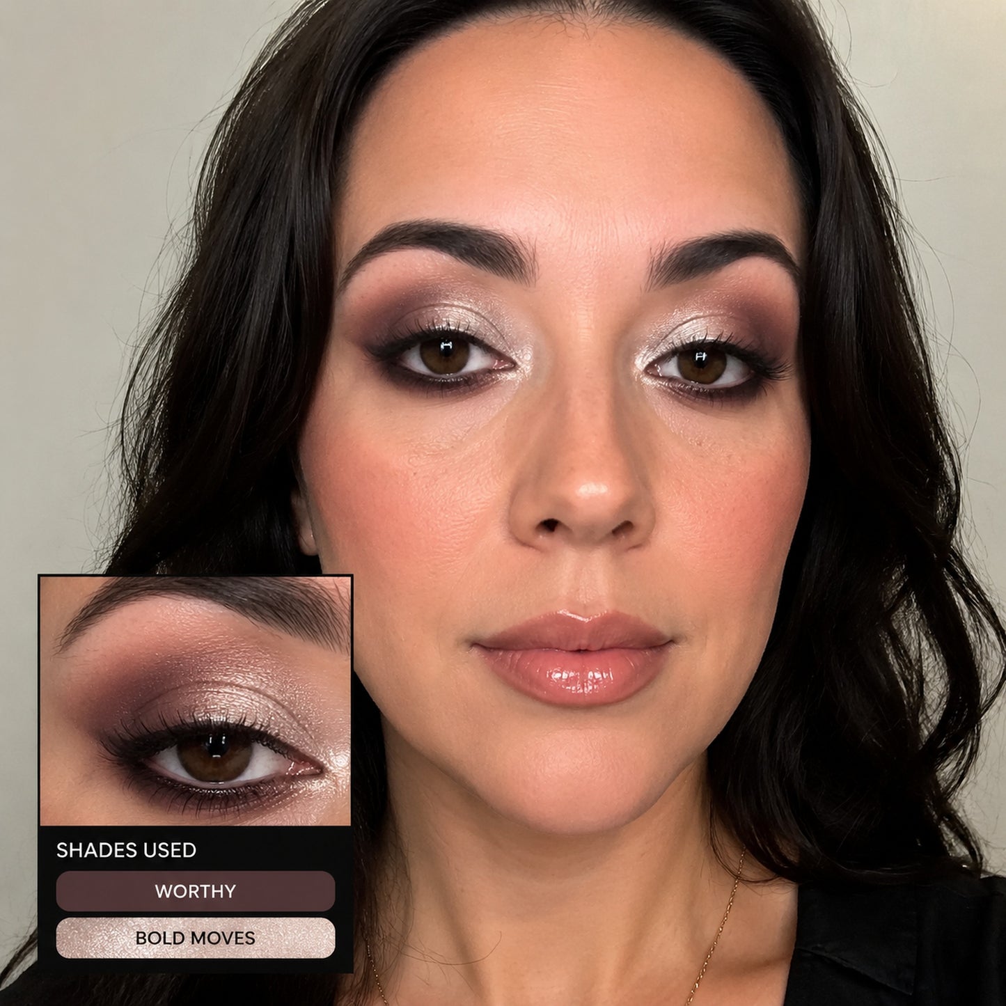 HUDA Empowered Series 18-Color Rose Gold Eyeshadow Palette