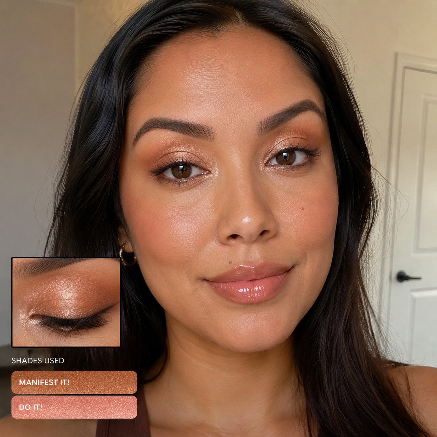 HUDA Empowered Series 18-Color Rose Gold Eyeshadow Palette