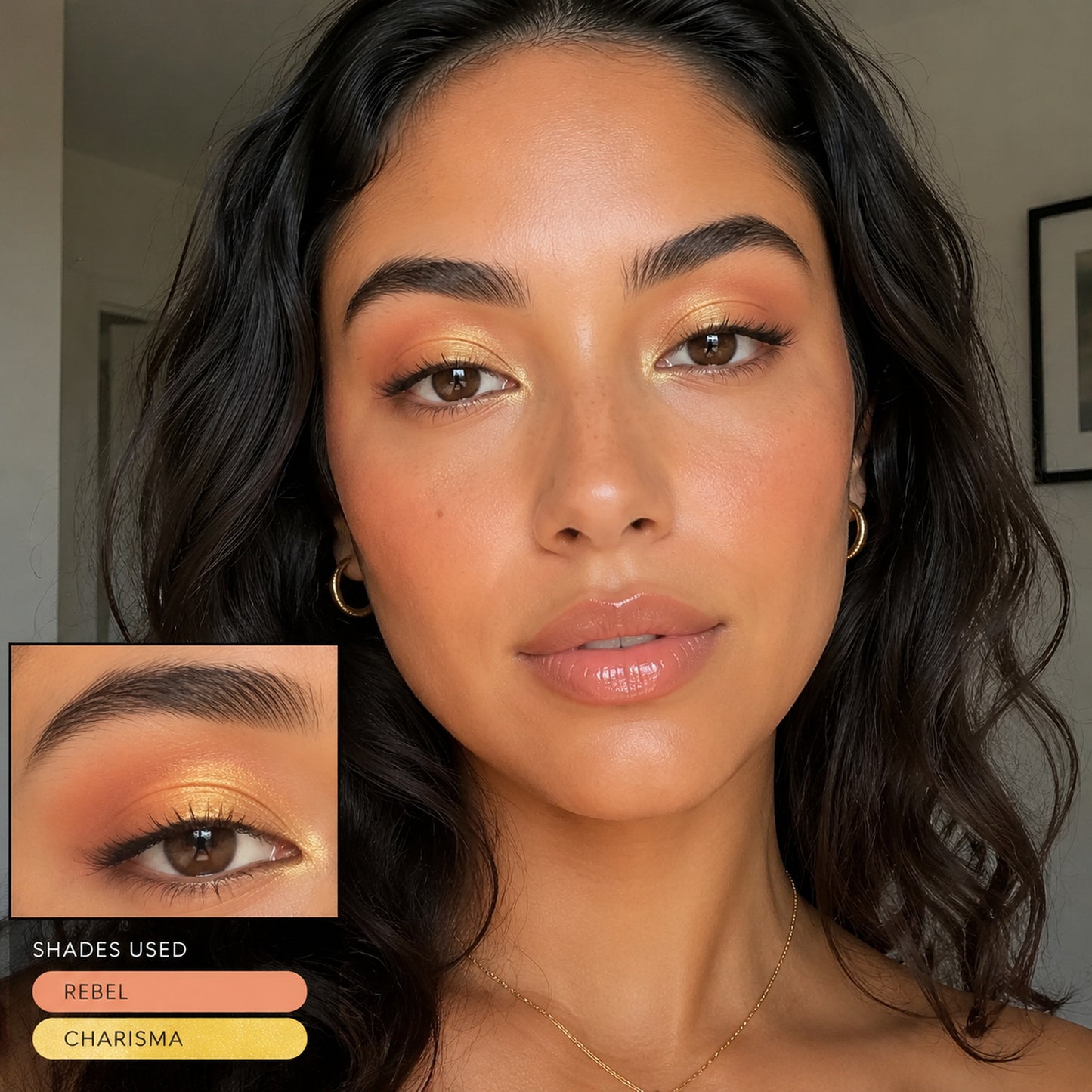 HUDA Empowered Series 18-Color Rose Gold Eyeshadow Palette