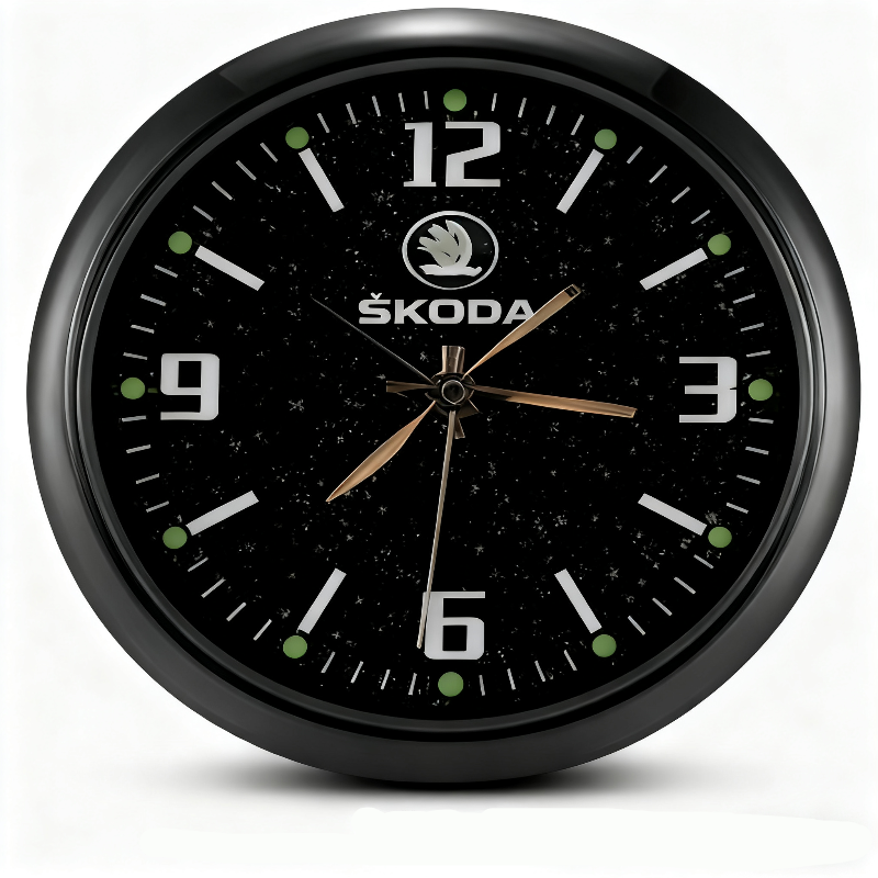 Universal Luminous Car & Desk Clock – Clear Time, Anywhere