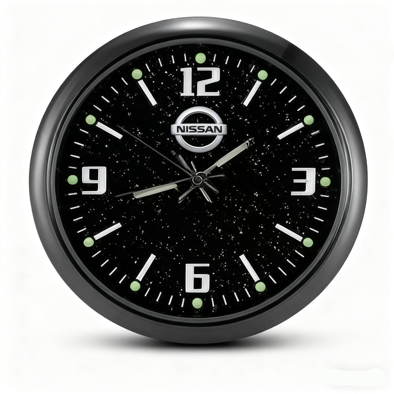 Universal Luminous Car & Desk Clock – Clear Time, Anywhere