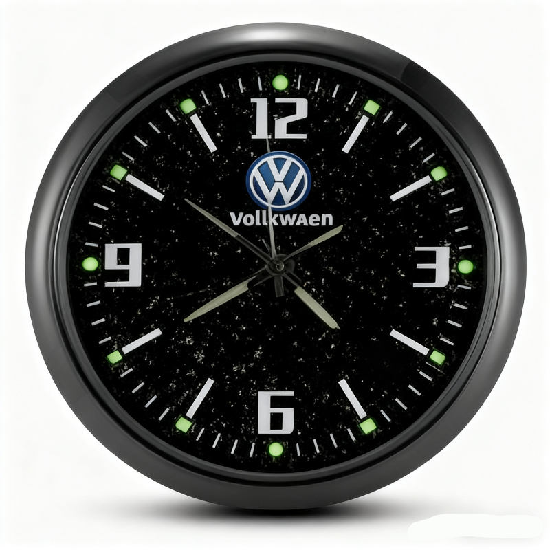 Universal Luminous Car & Desk Clock – Clear Time, Anywhere