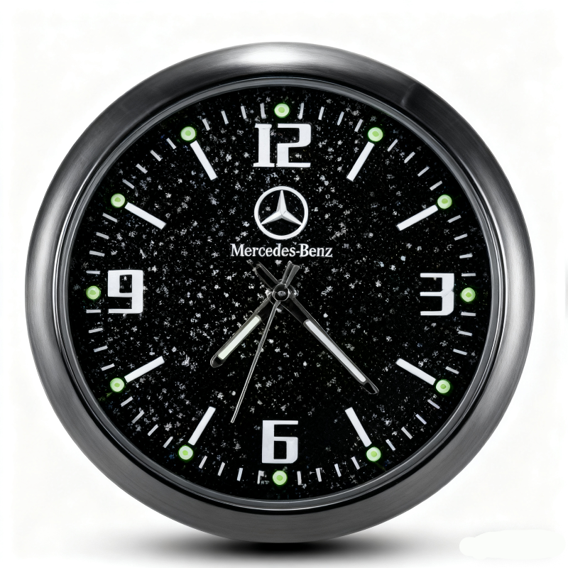 Universal Luminous Car & Desk Clock – Clear Time, Anywhere