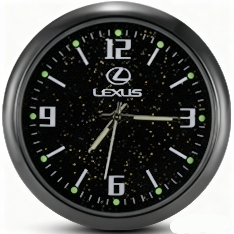 Universal Luminous Car & Desk Clock – Clear Time, Anywhere