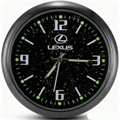 Universal Luminous Car & Desk Clock – Clear Time, Anywhere
