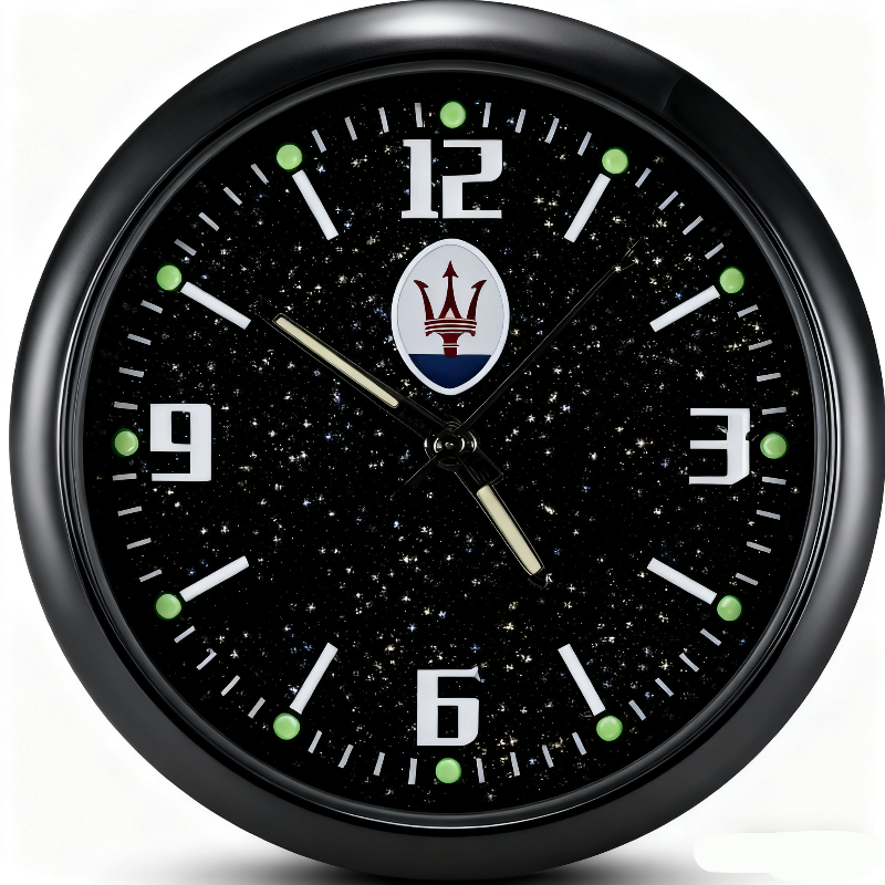 Universal Luminous Car & Desk Clock – Clear Time, Anywhere