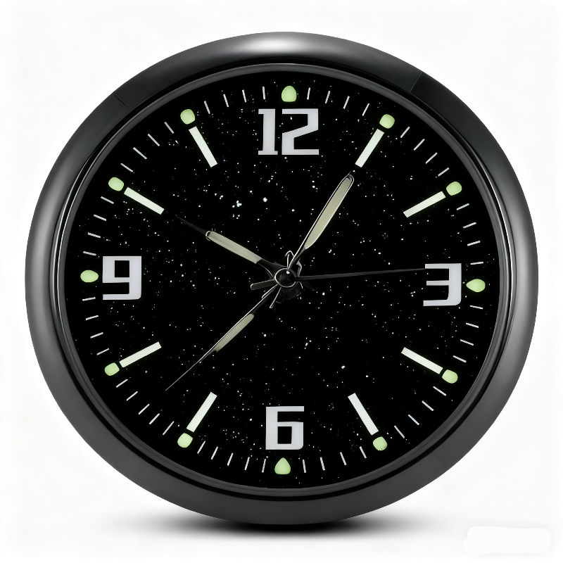 Universal Luminous Car & Desk Clock – Clear Time, Anywhere