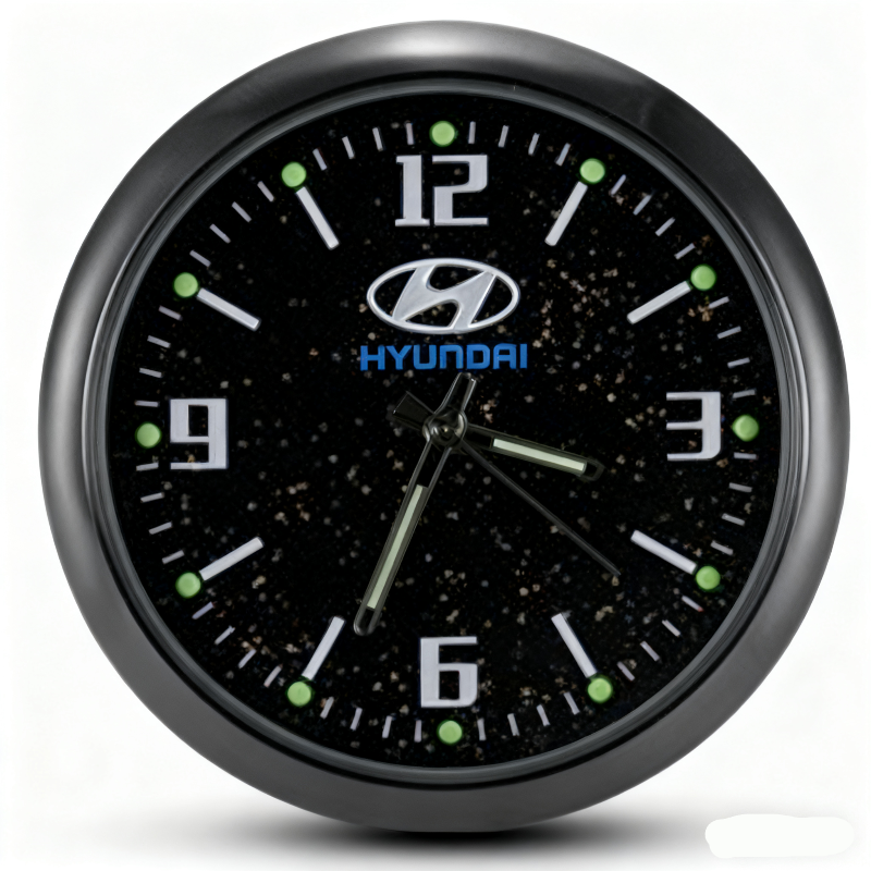 Universal Luminous Car & Desk Clock – Clear Time, Anywhere