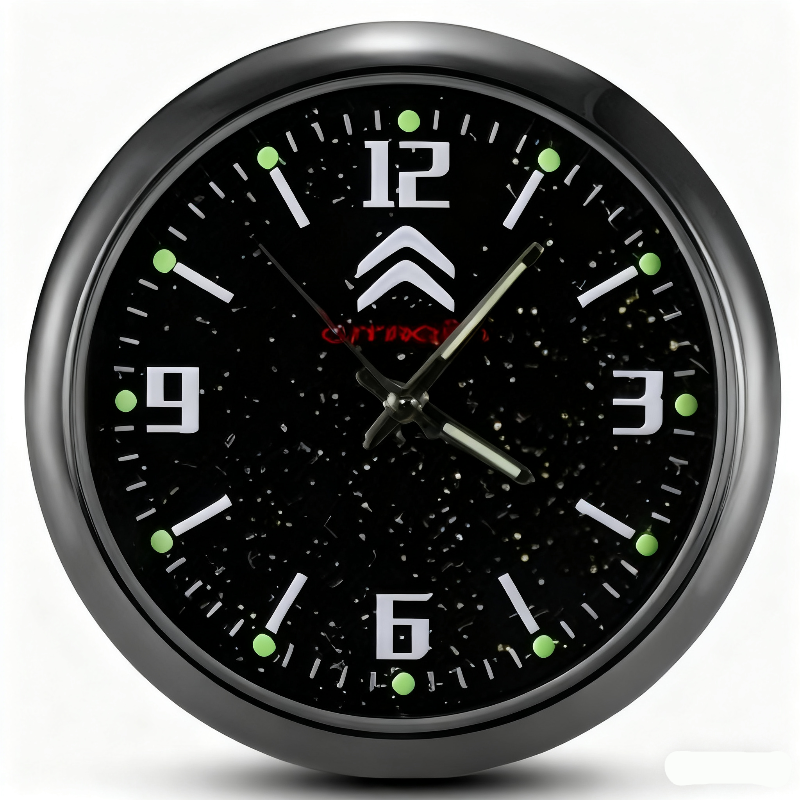 Universal Luminous Car & Desk Clock – Clear Time, Anywhere