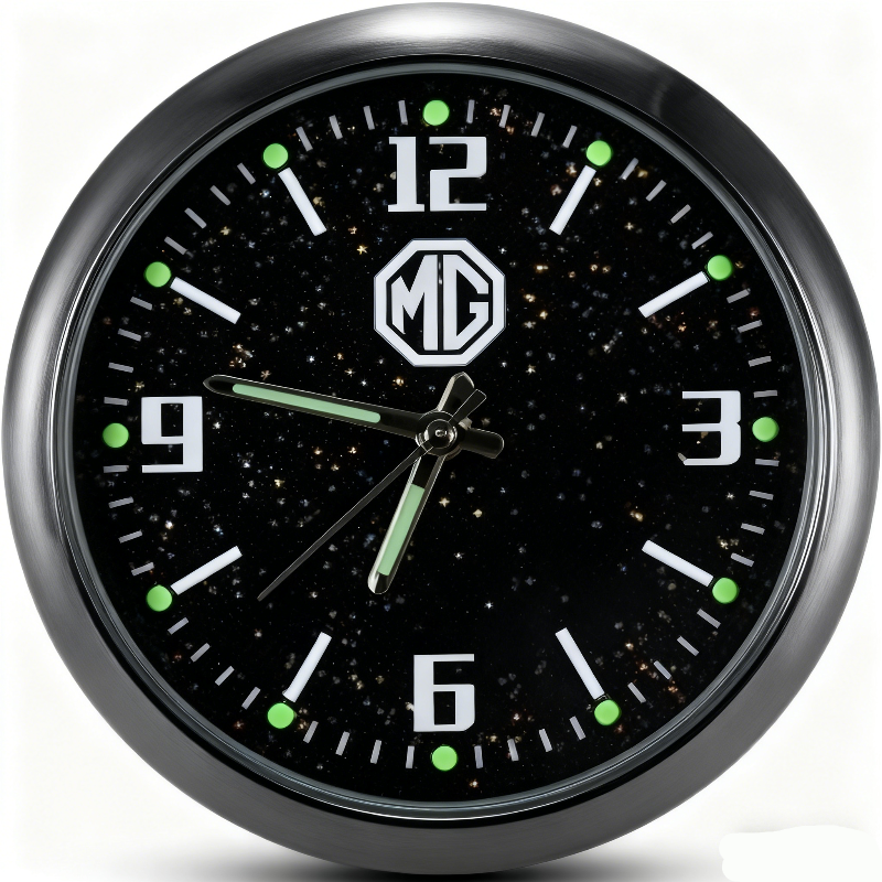 Universal Luminous Car & Desk Clock – Clear Time, Anywhere