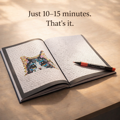 100 Color by Number Mysteries Book